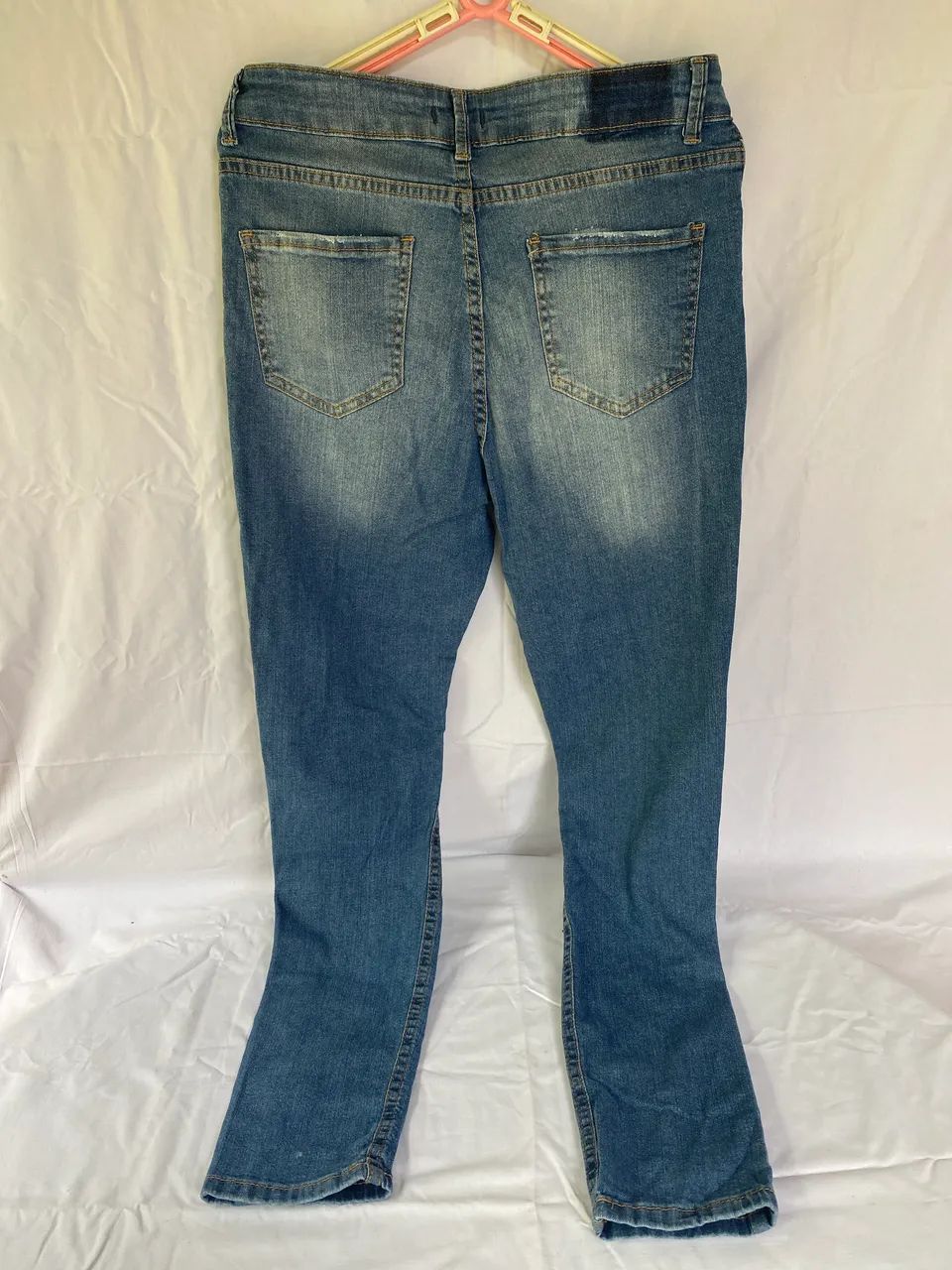Calça jeans rasgada 38 - Foto 3