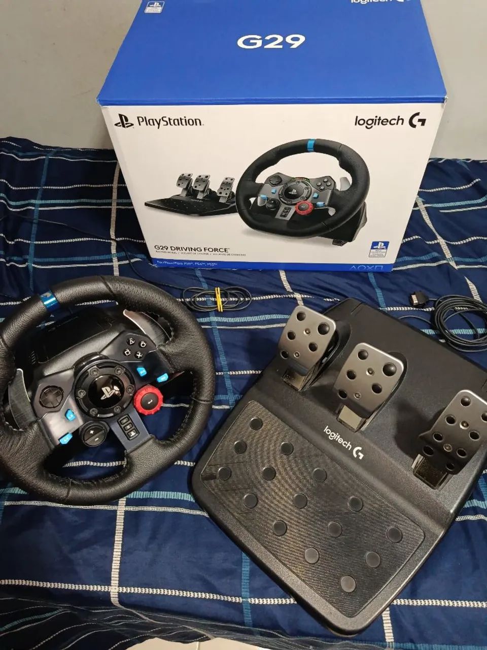 Volante Logitech G29 em excelente estado!! - Foto 3