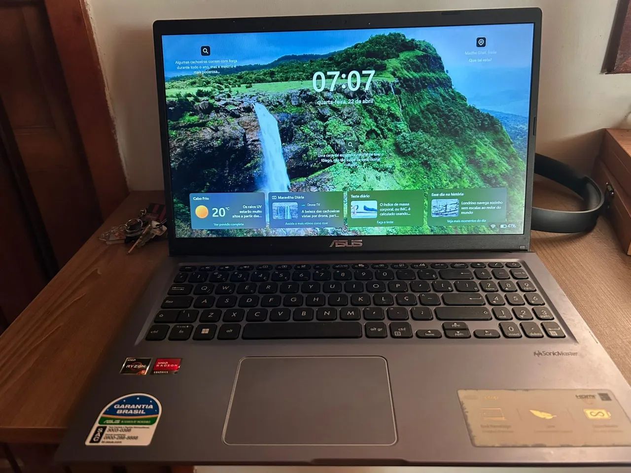 Notebook Asus Ryzen 5 - Notebooks - Jardim Bela Vista, Rio das