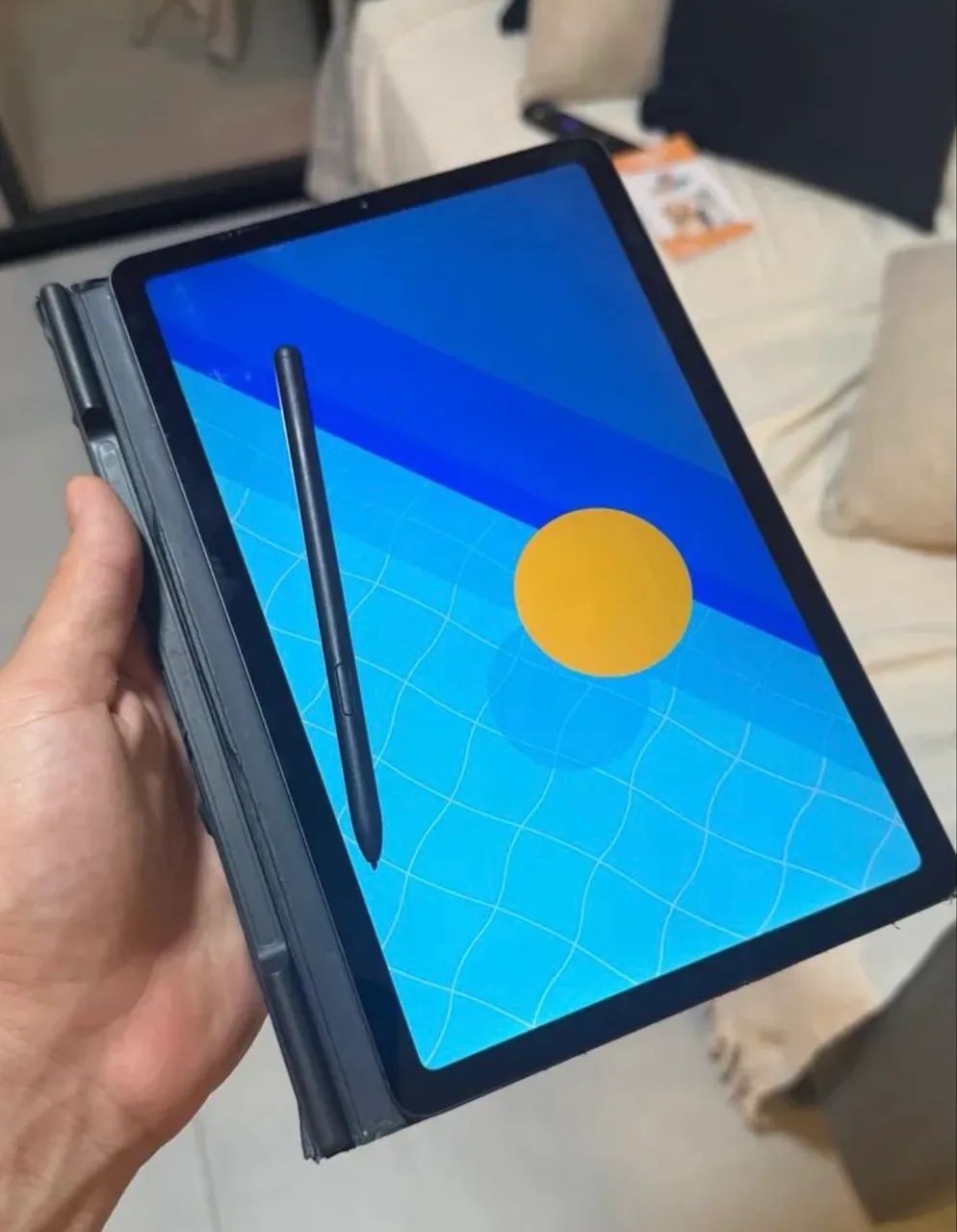 Tablet S6 Lite Samsung Impecável  - Foto 4