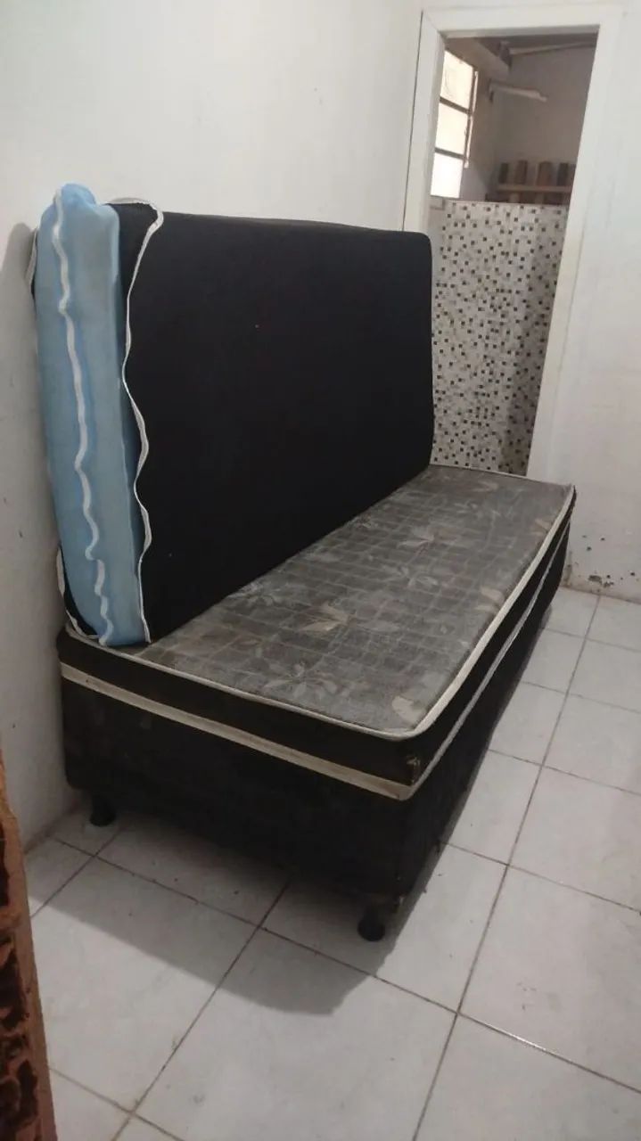 Cama box solteiro , com colchão , entrega grátis - Foto 5