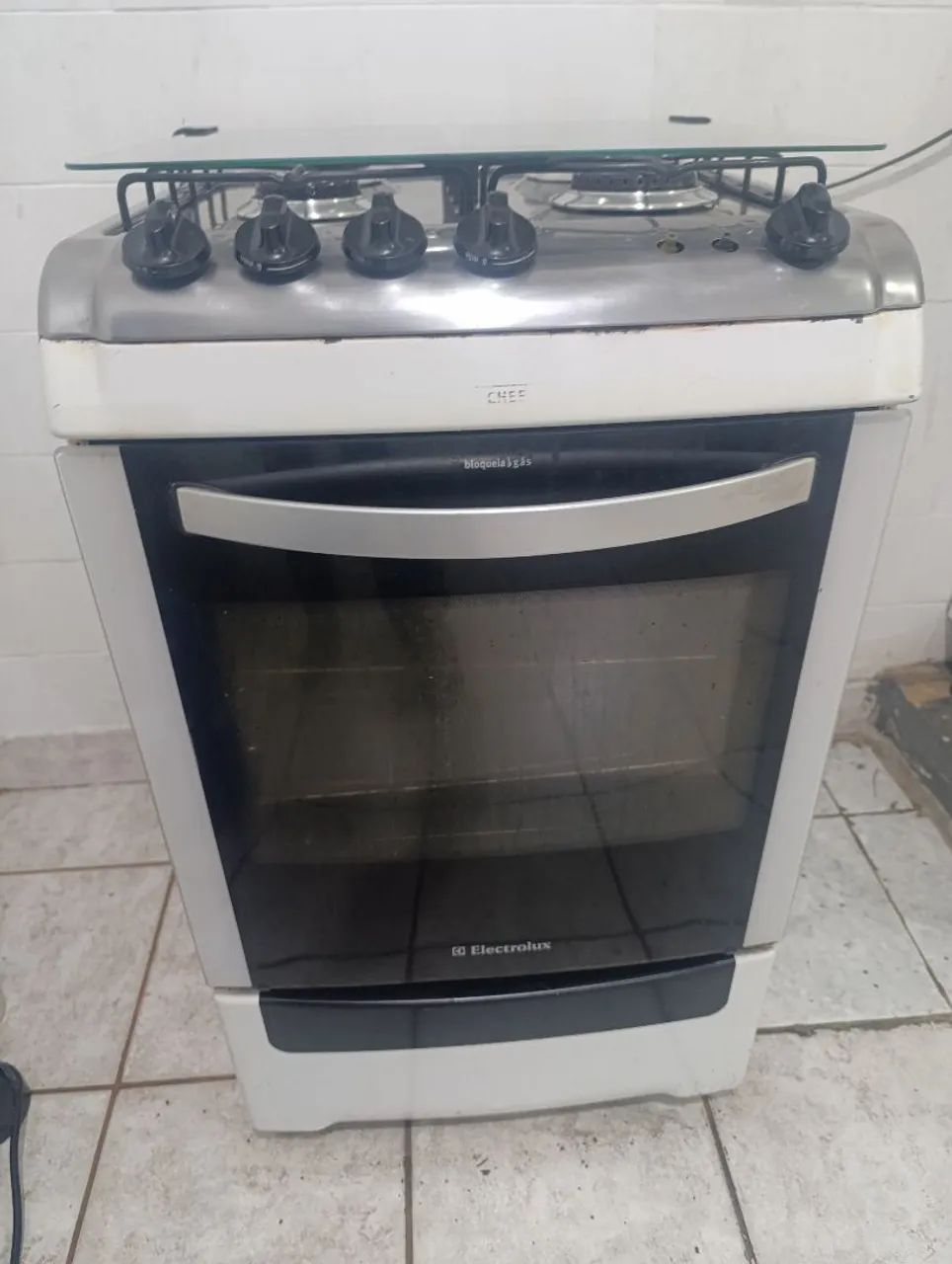 Fogão Electrolux Chef 4 bocas - Funcionando