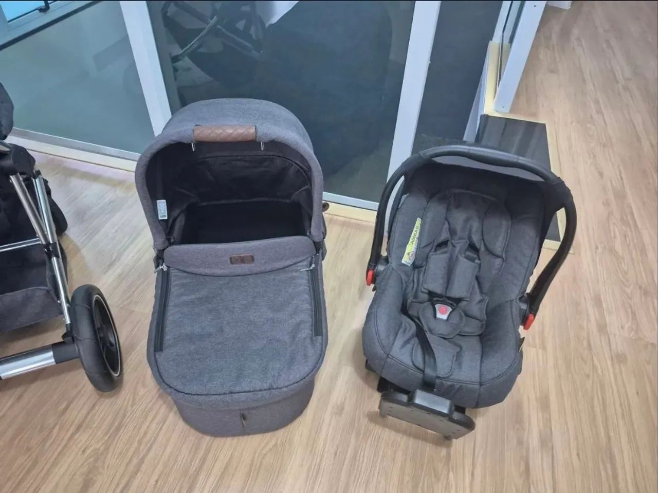 Carrinho abc design diamond 4 impecável 