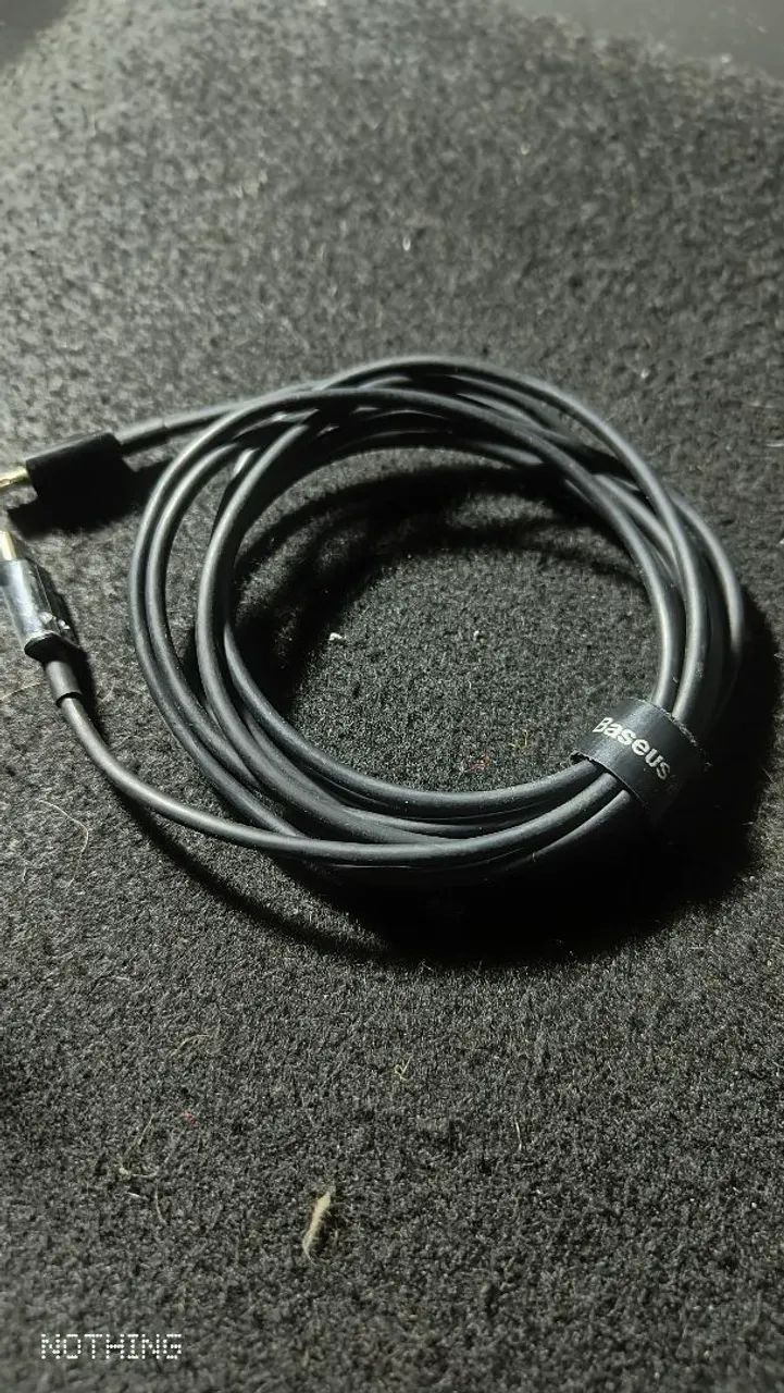 Cabo Baseus Lightining x USB C | 2 Metros | Excelente Conservação - Foto 3