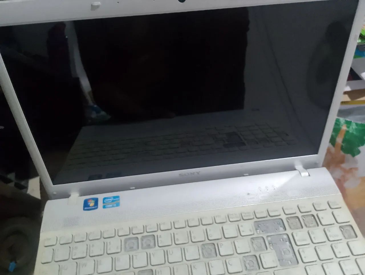 Nintendo Sony vaio precisa de bateria e arrumar o teclado  - Foto 4
