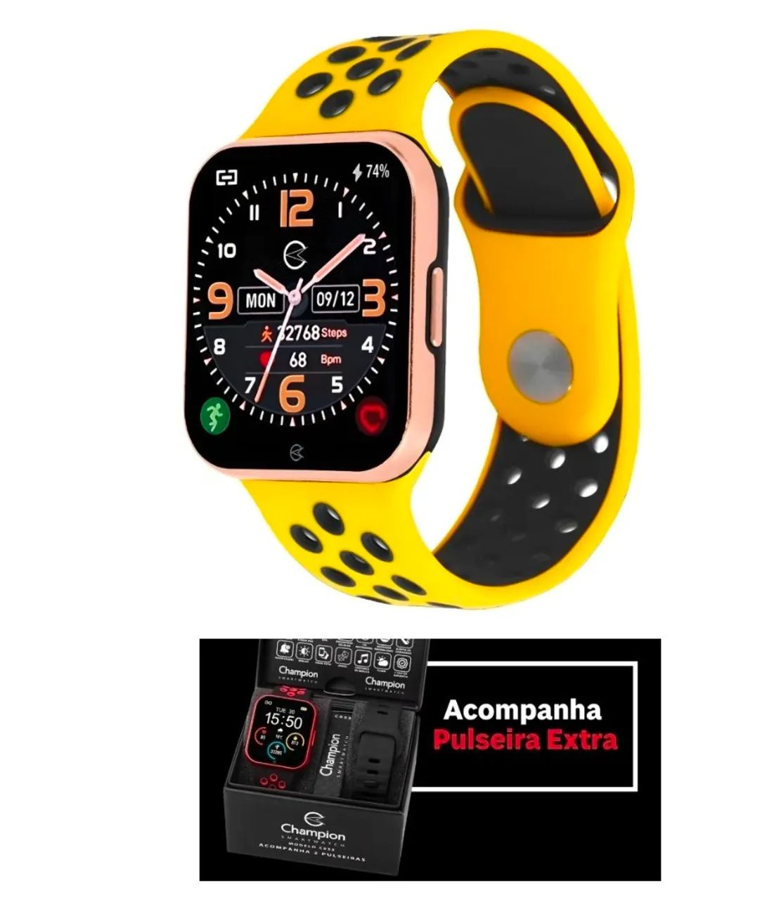 Relógio SmartWatch Champion 100% Original LACRADO - Foto 2