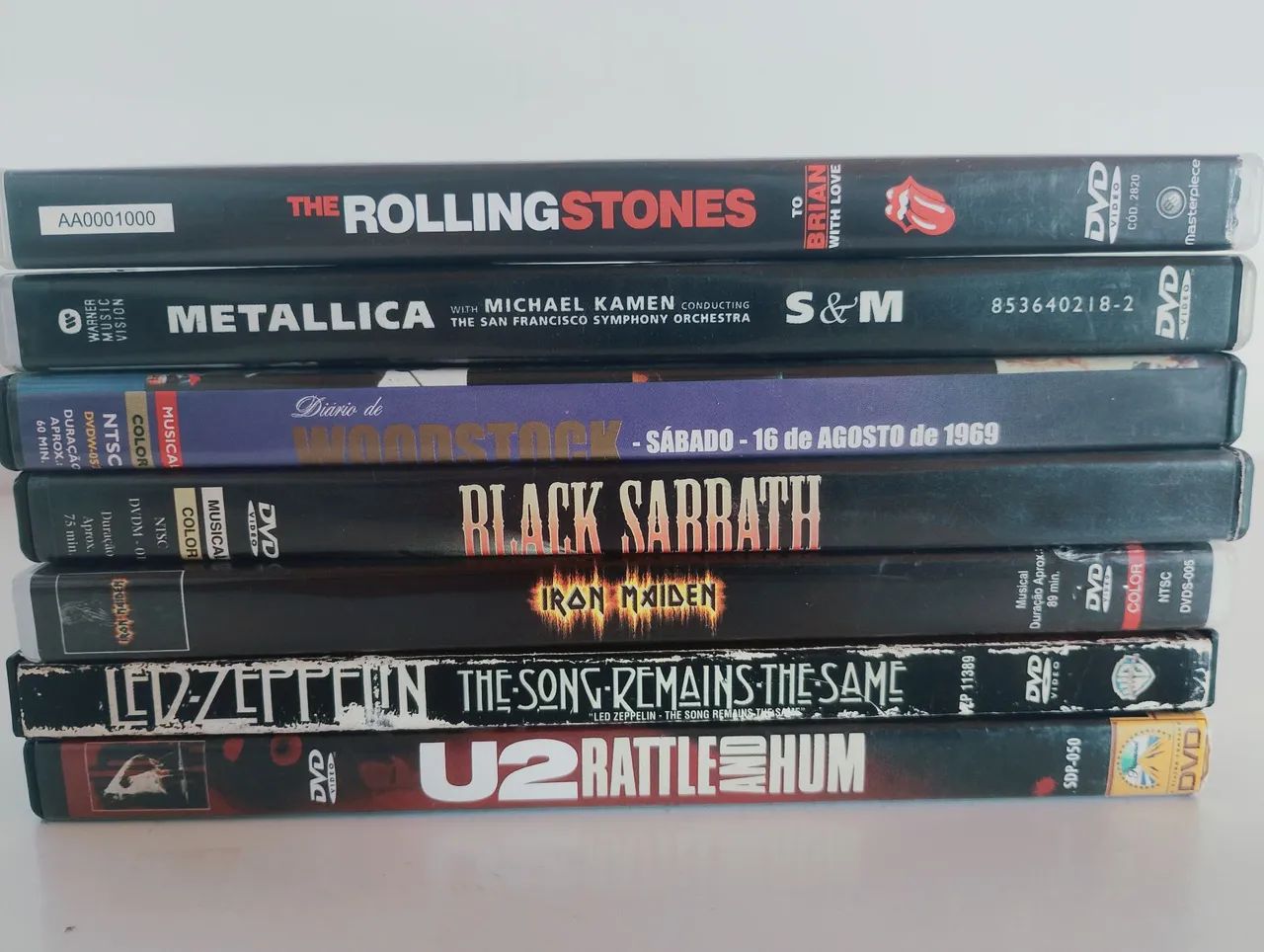  DVDs originais Rock Diversos  - Foto 2