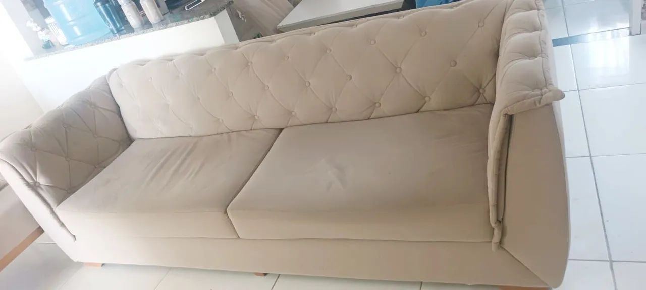 Sofá de luxo 2,38 x90 cm - retirar em Itabaiana 