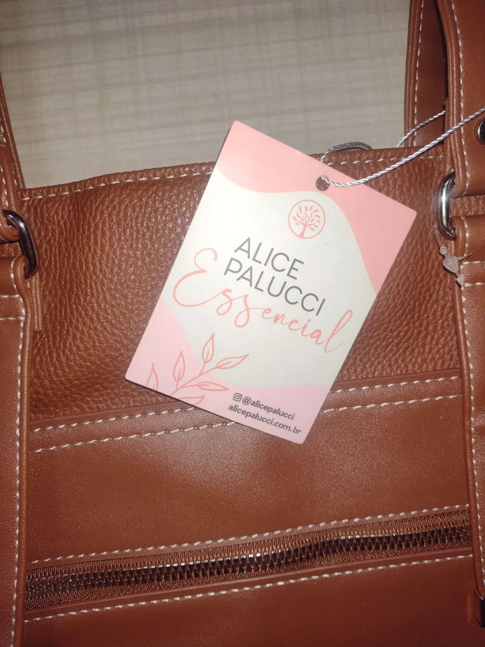 Vendo Bolsa Grande Nova Alice Palucci - Foto 3