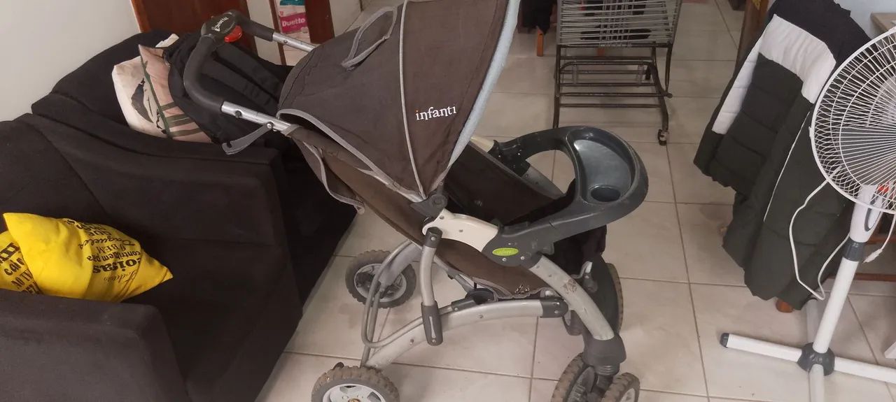 Carrinho de bebê em bom estado - Foto 3