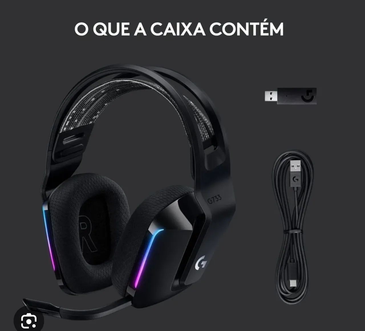 Headset G733 Logitech  - Foto 2