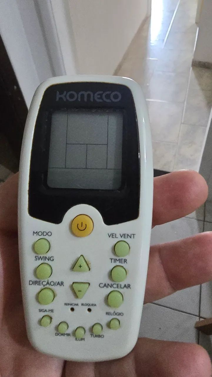 Controle komeco Ar original