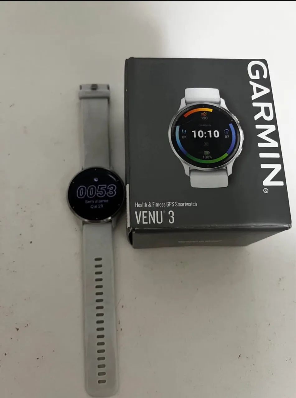 Relógio Garmin Venu 3 music touch screen  - Foto 3