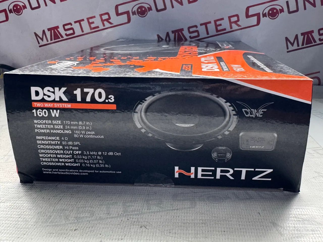 Kit 2 vias Hertz 6.7? dsk 170.3 original italiano novo na