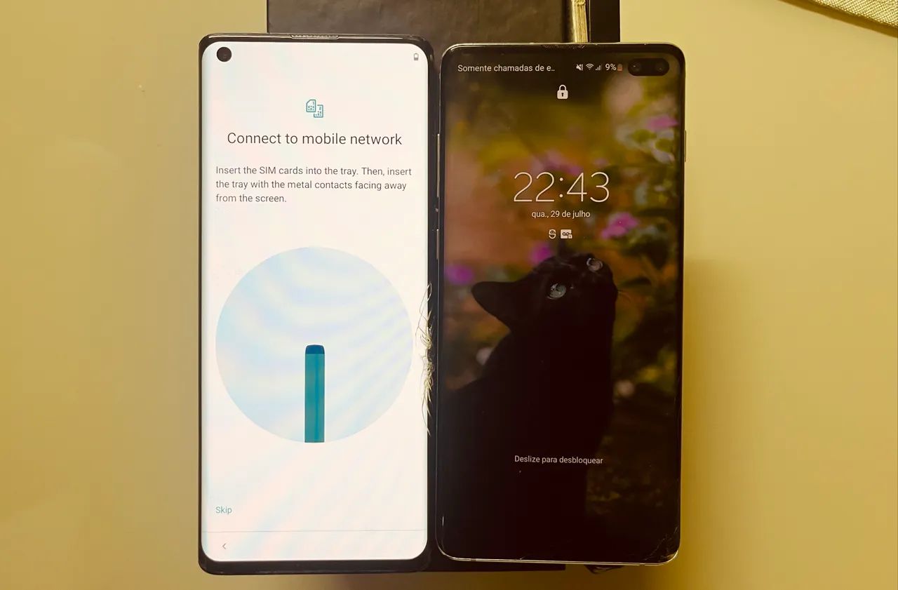 Moto edge 2020 + samsung s10 plus 