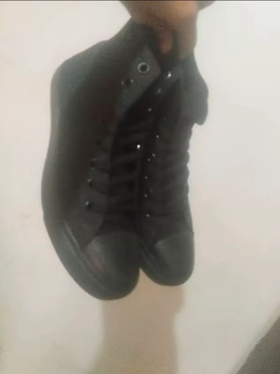 Sapato estilo all star preto