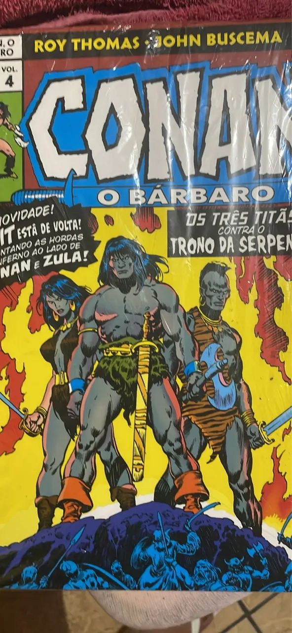 HQ Conan o Bárbaro a era marvel vol.4 - Foto 2