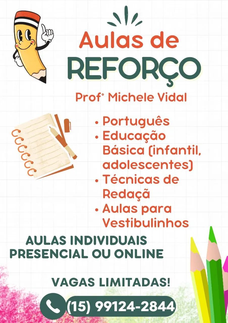 REFORÇO ESCOLAR