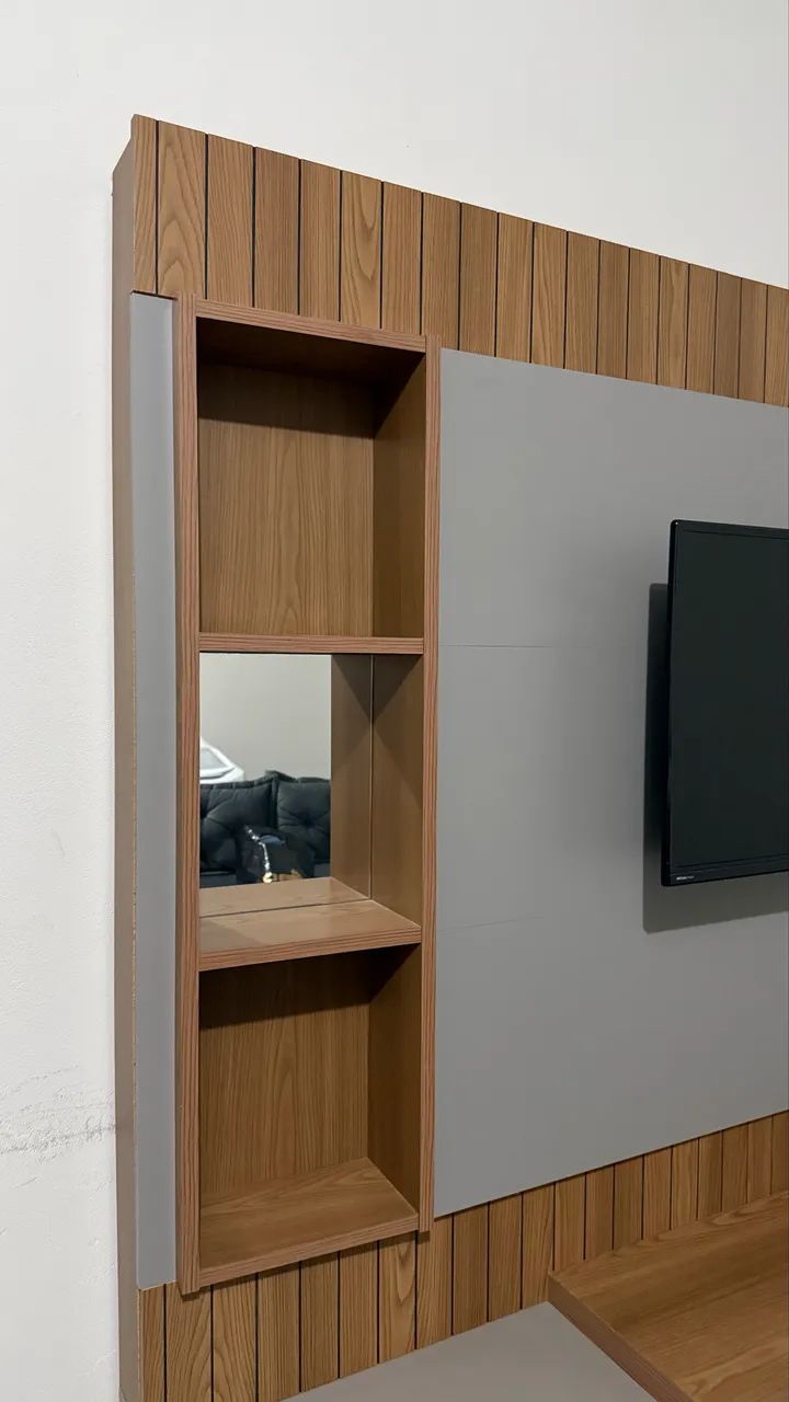 Painel de TV com Rack - Foto 2