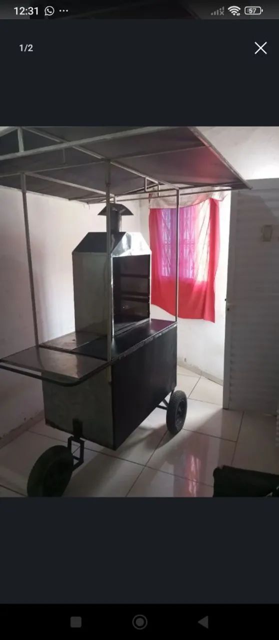 Carrinho de churrasco 