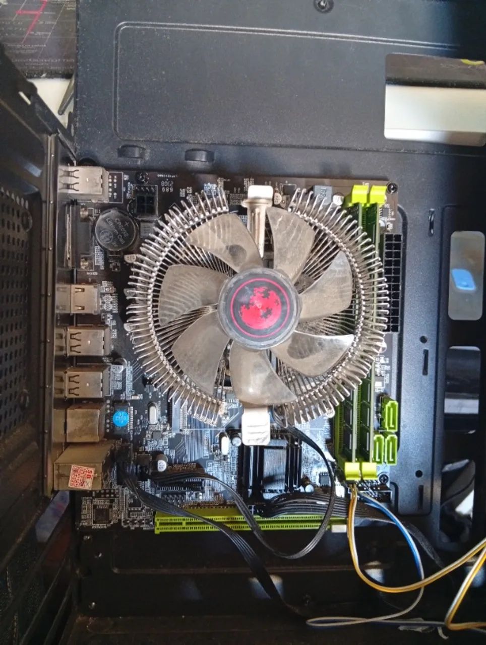 kit placa mãe processador e 16gb de momoria ram