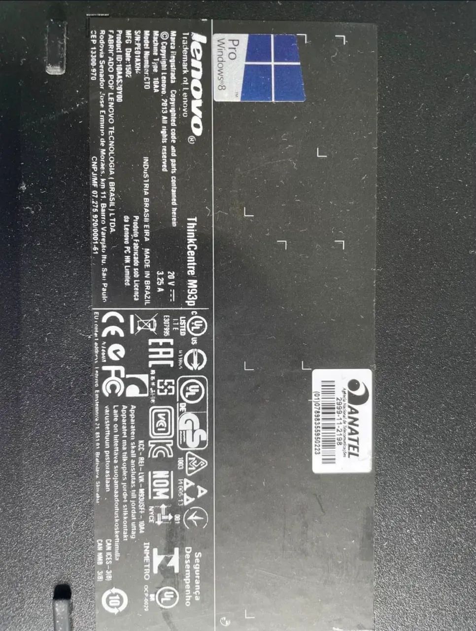 Lenovo thinkcentre m93p