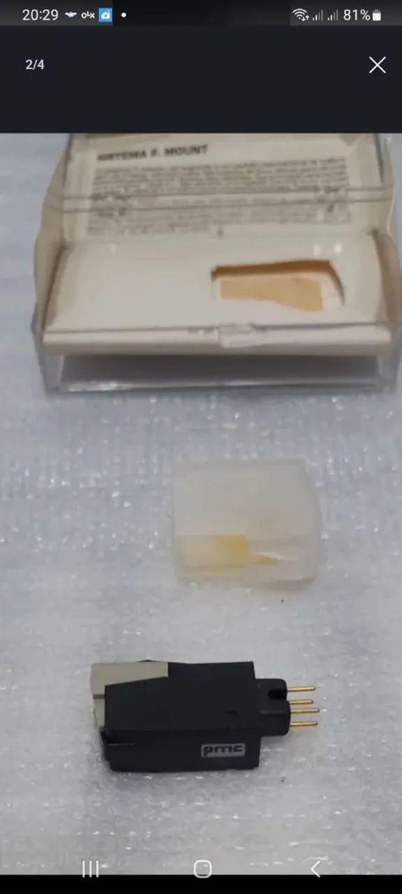 CAPSULA E AGULHA  PMC1 NOVAS NA CAIXA - Foto 3
