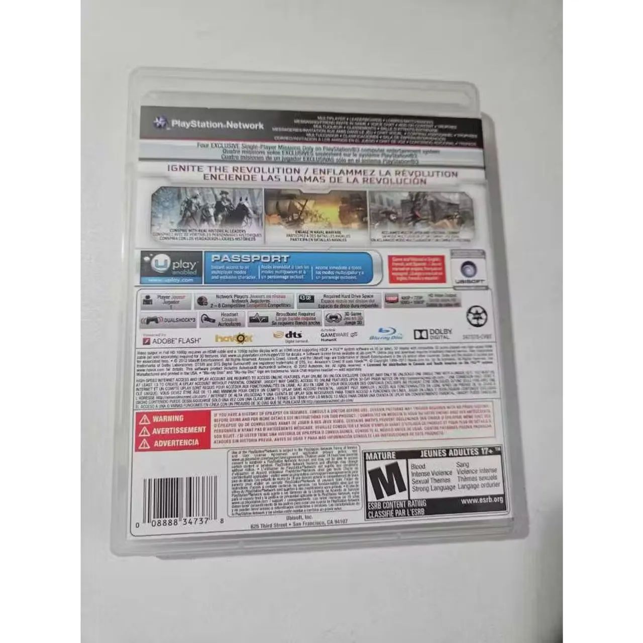 Assassins creed 3 PS3 original - Foto 2