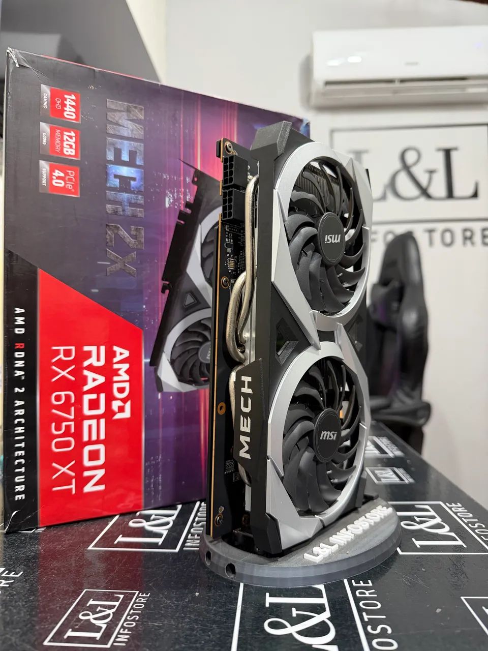 RX 6750XT 12GB MSI MECH 2X - Foto 5