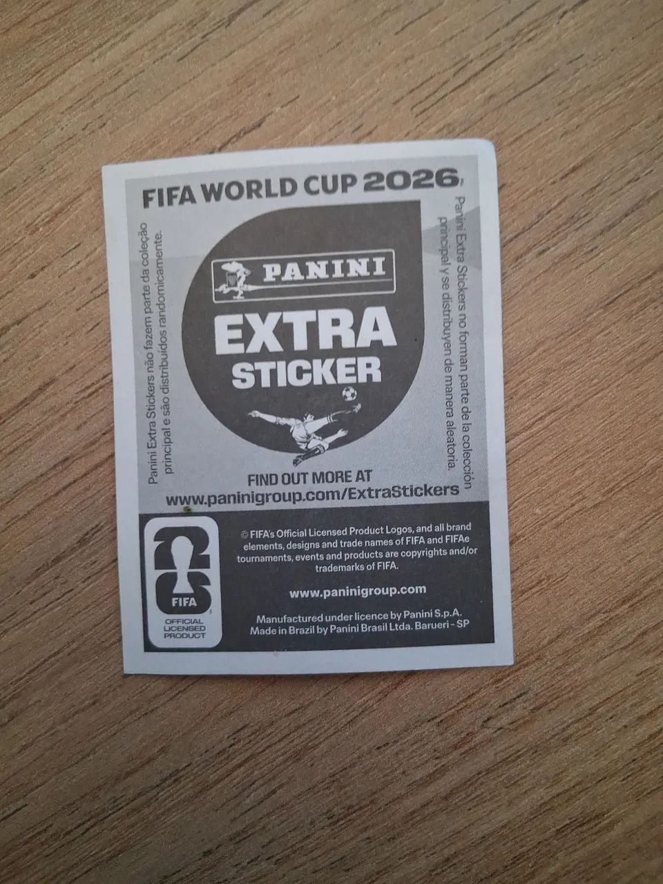 Lionel Messi Gold Extra Sticker da Copa do Mundo FIFA 2026 - Foto 2