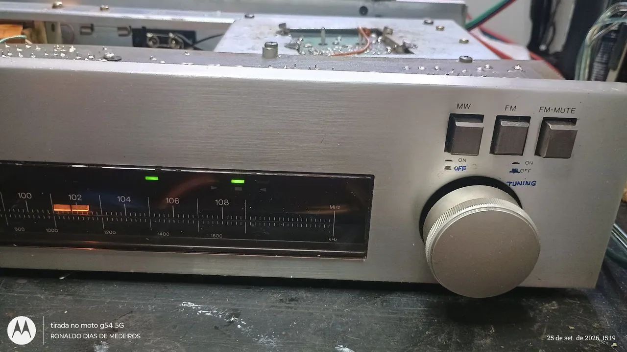 Tuner AM FM gradiente M7 