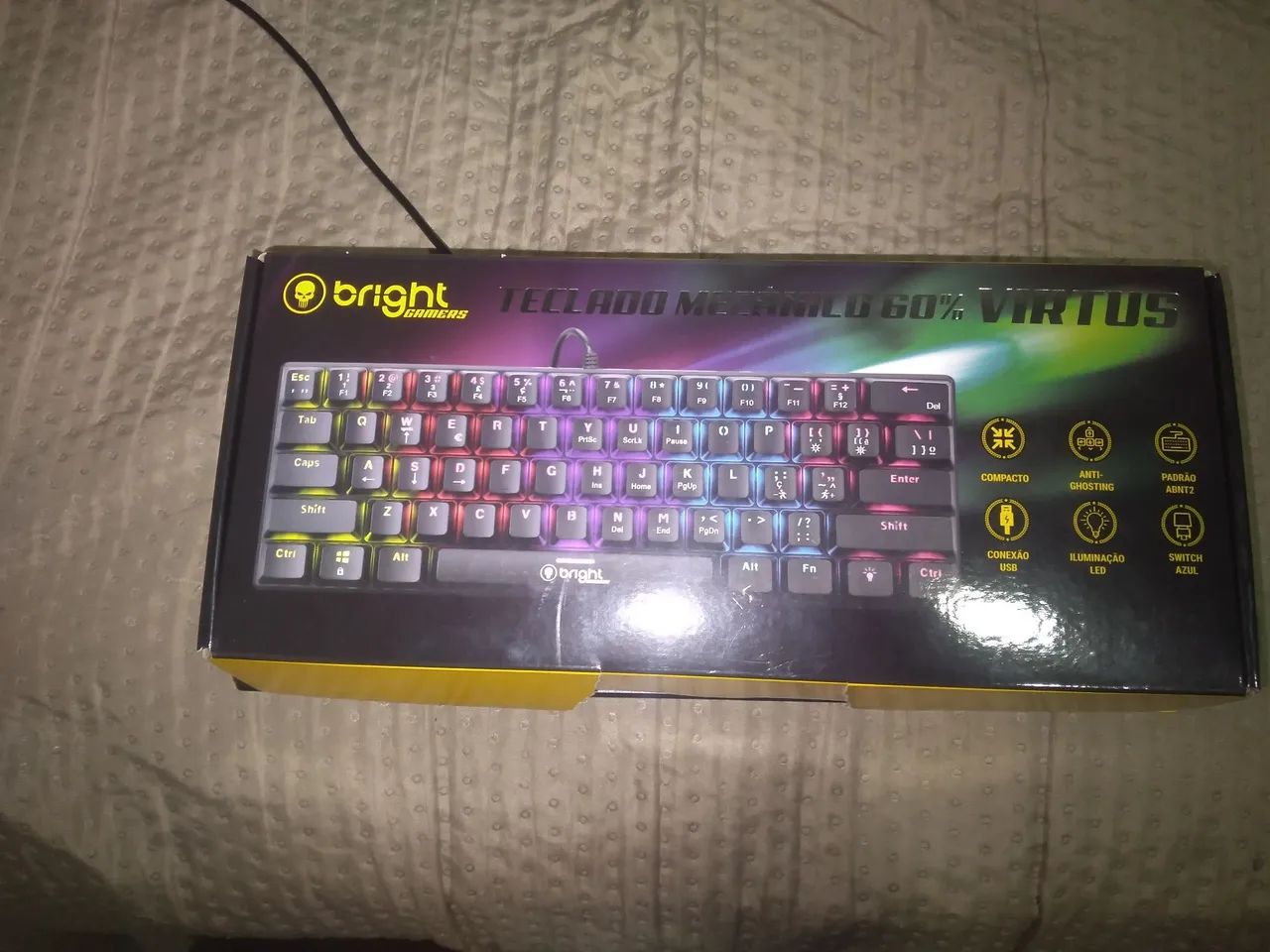 Teclado mecânico Bright Gamers Virtus 60% - Foto 2