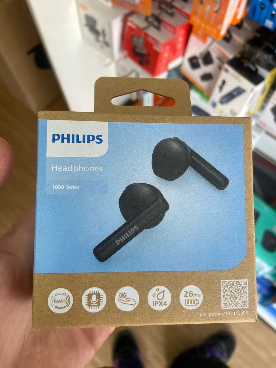 Fone Bluetooth Philips Serie-1000 Tat1139