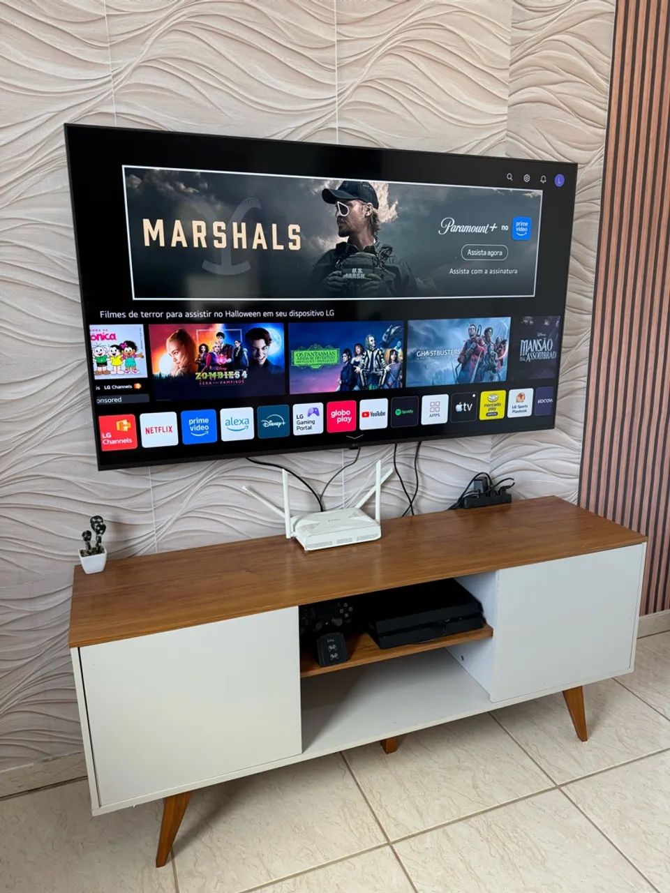 TV SMART LG 55 POLEGADAS 4K HDR com ALEXA - Foto 2
