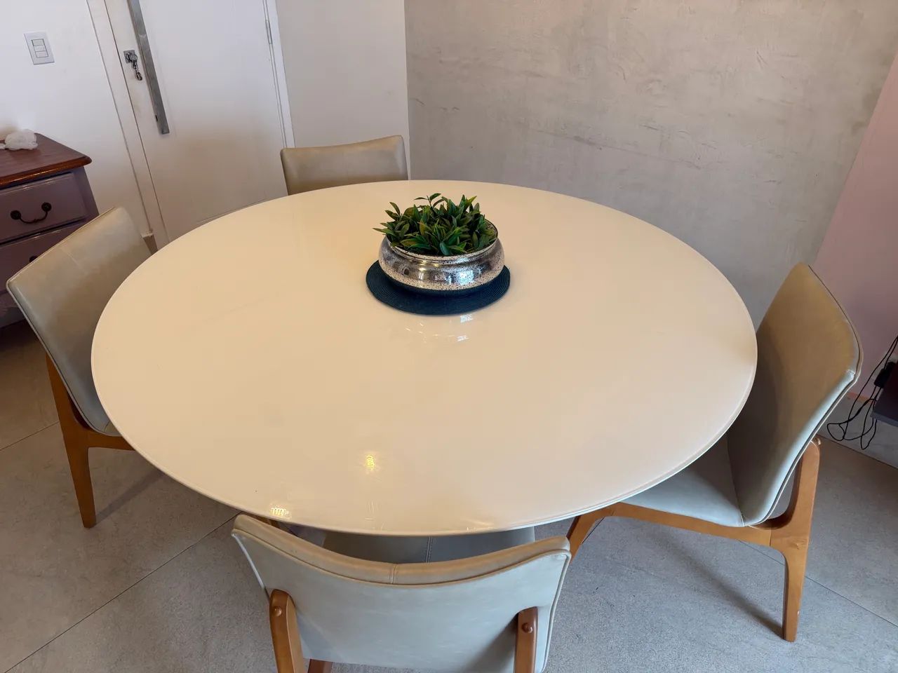 Mesa de jantar com 4 cadeiras - Foto 4