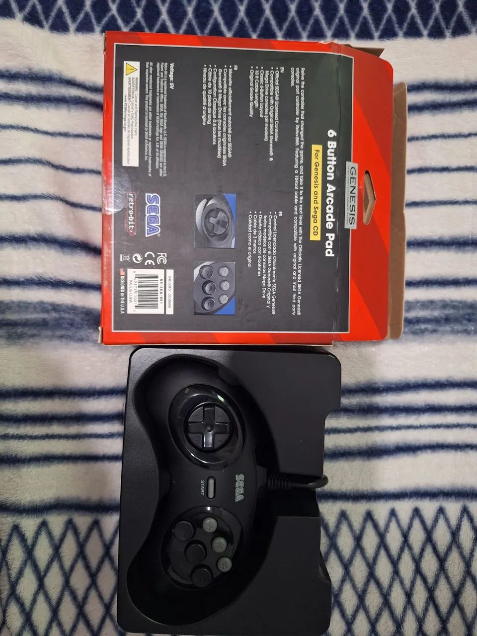Controle GENESIS SEGA 16-BIT  - Foto 2