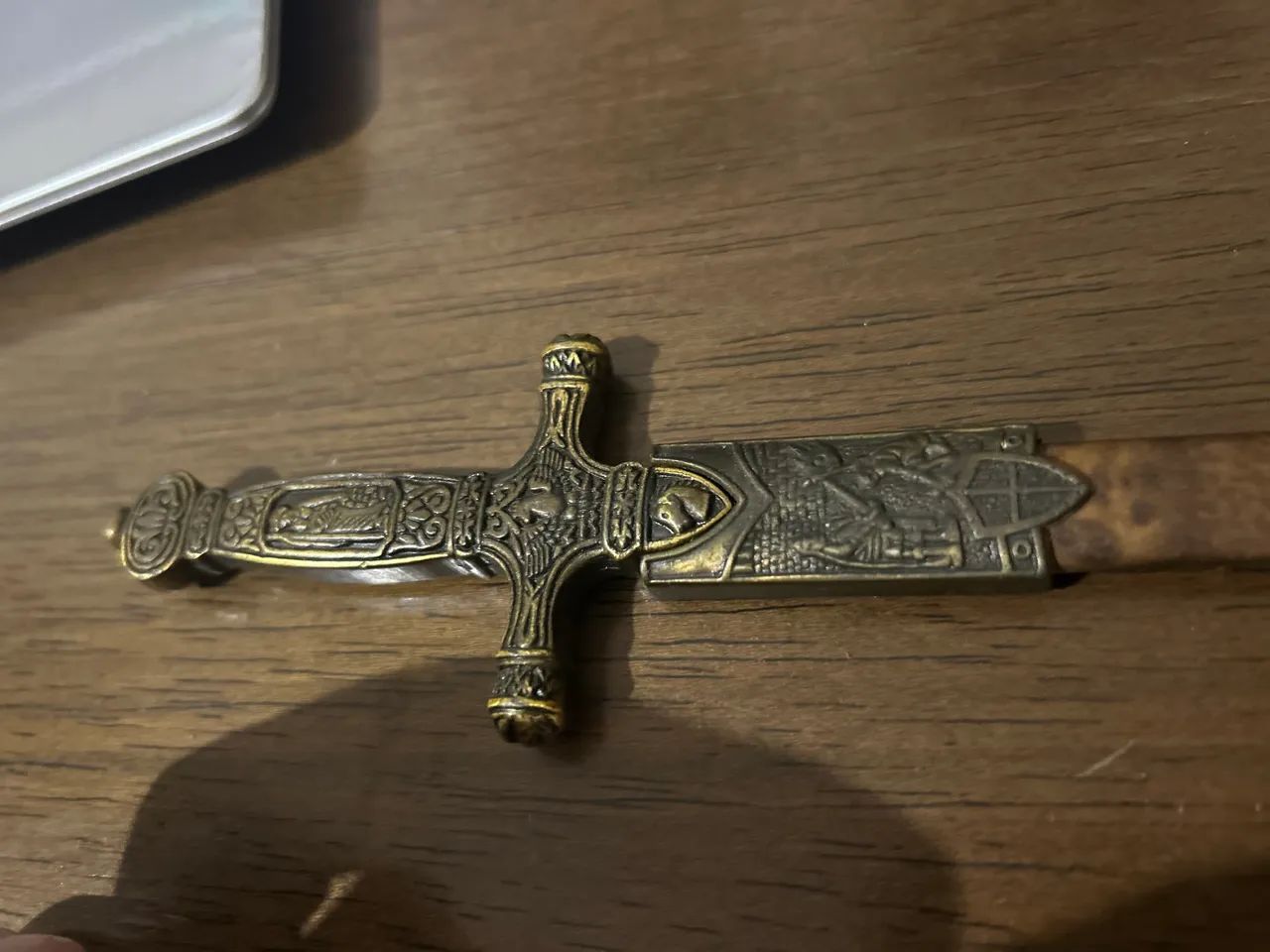 Adaga estilo medieval francesa - Foto 3