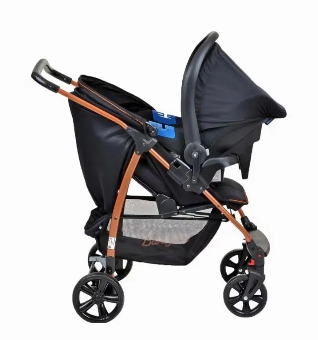 Burigotto - Carrinho de bebê + bebê conforto + isofix: 3 produtos pelo preço de 1 - Foto 2