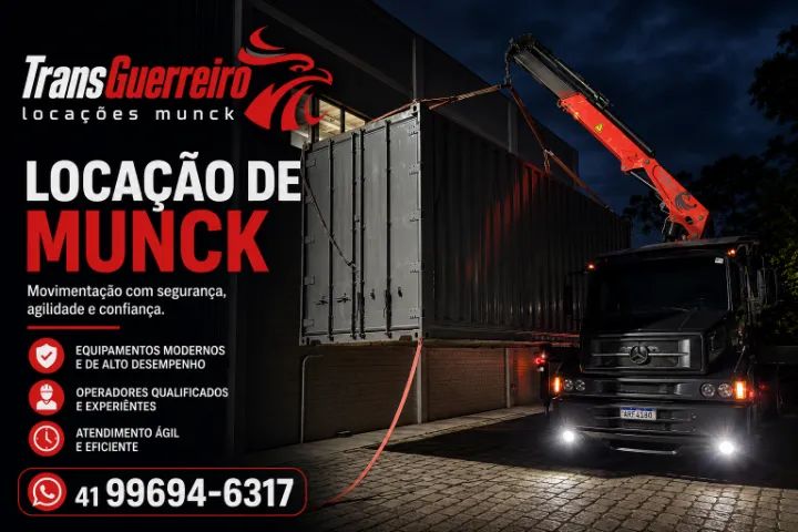 Locação Munck. TRANSGUERREIRO  - Foto 3