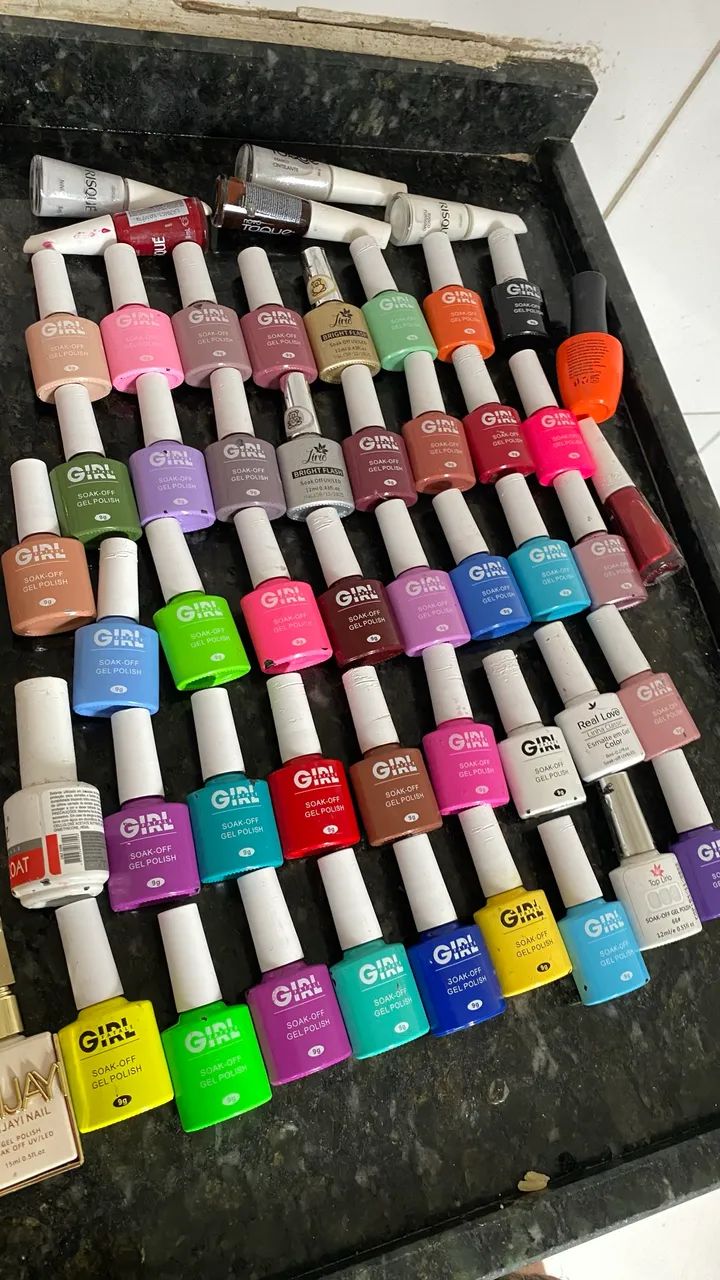 Materiais unhas 
