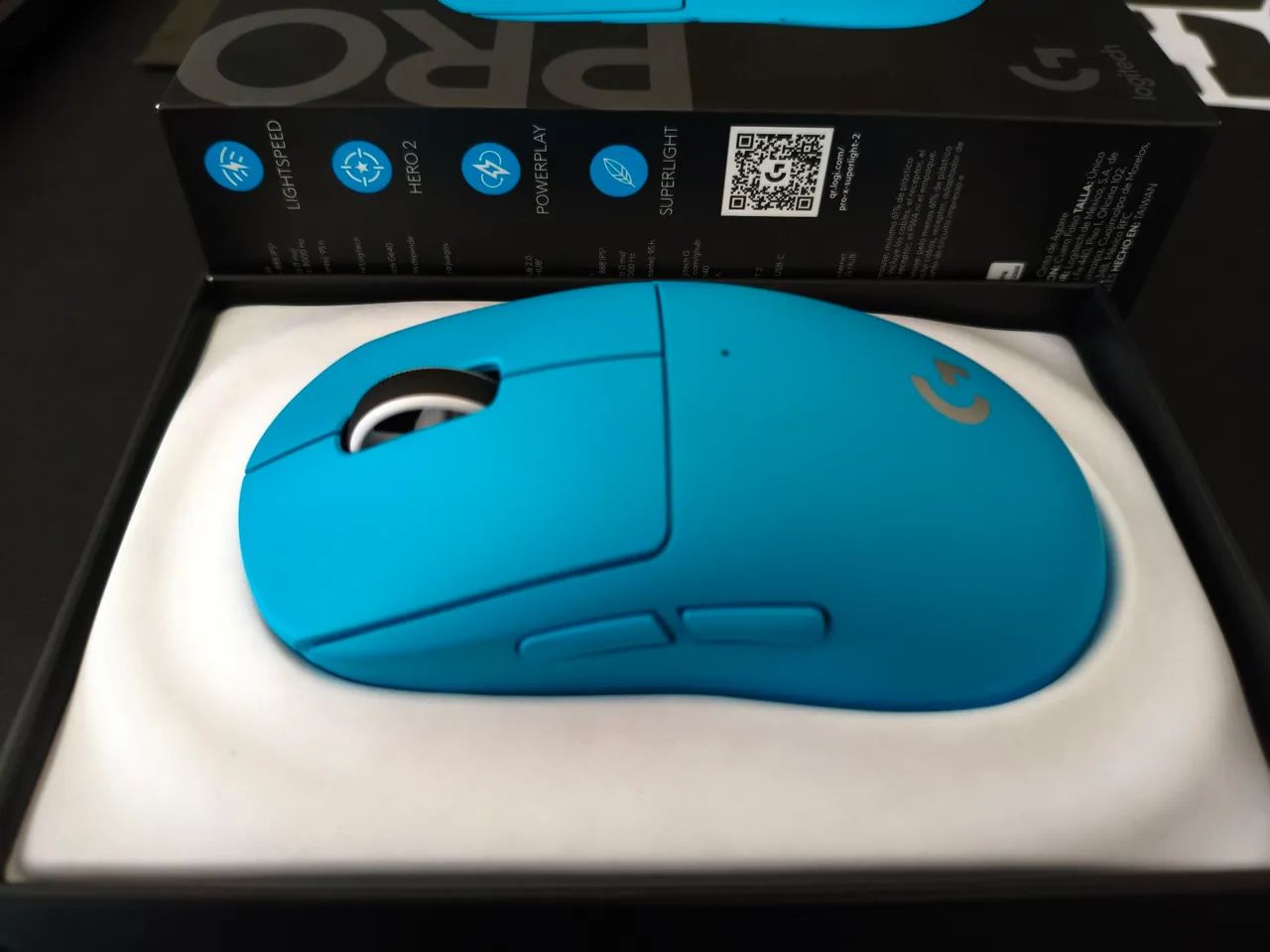 Logitech G PRO X SUPERLIGHT 2 LIGHTSPEED - Ciano