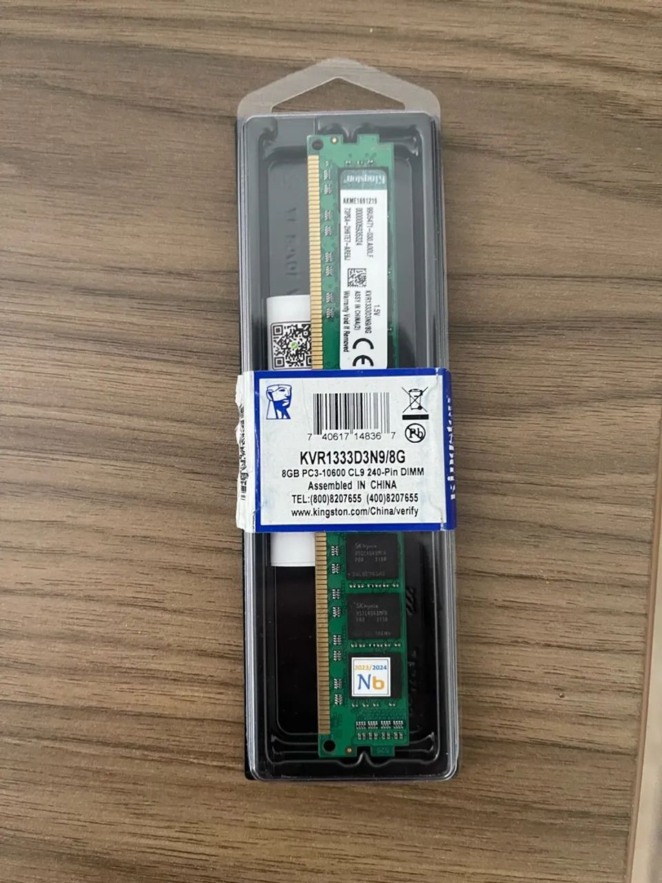 Memória RAM 8Gb