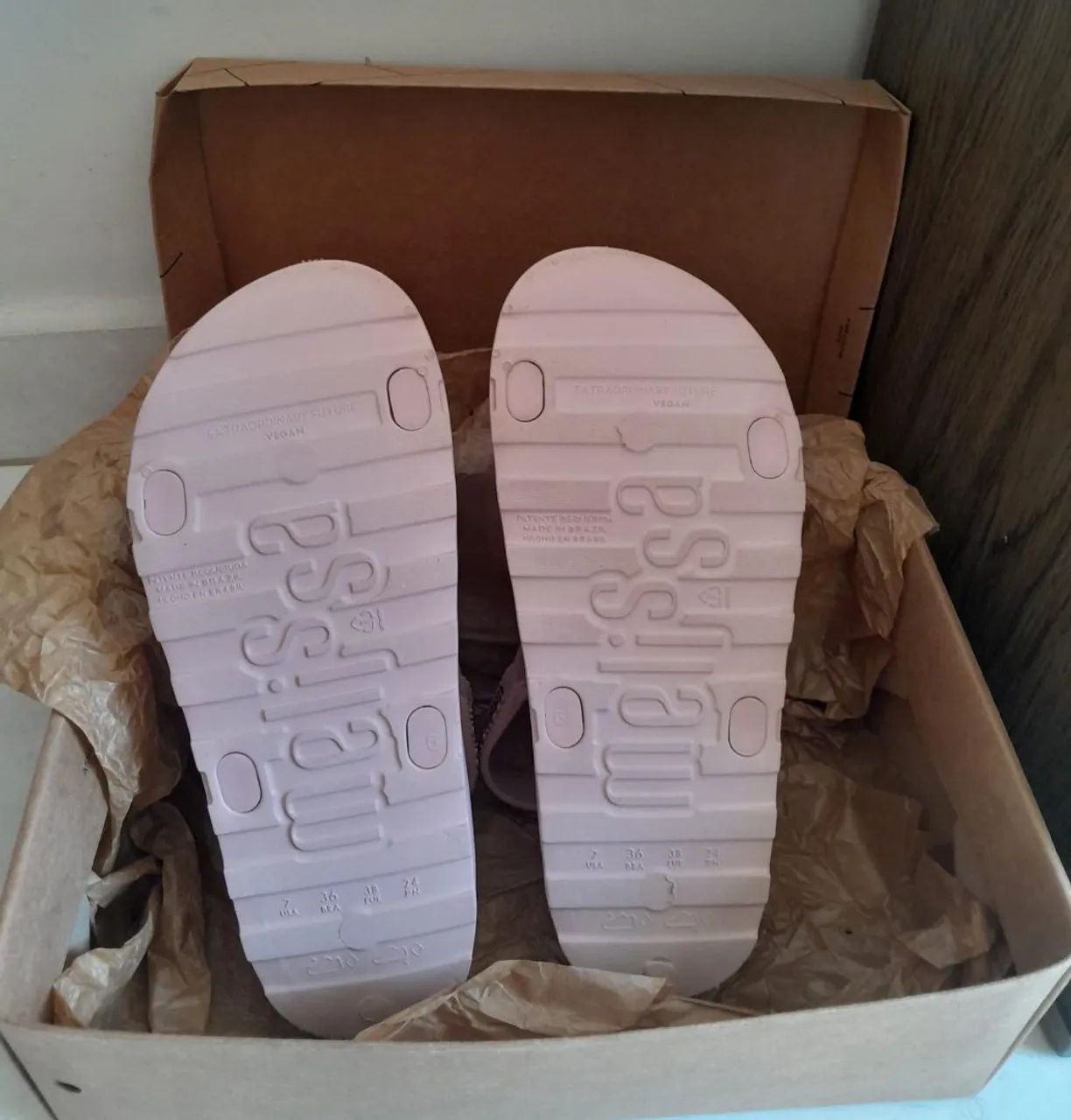 Sandalia Melissa Plataforma Rosa 36 - Foto 4