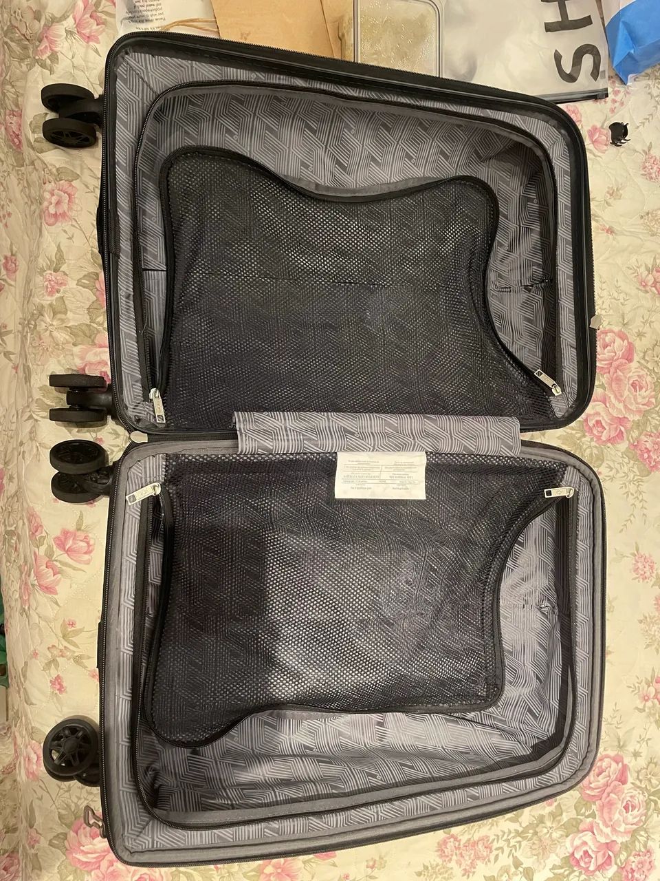 Mala Samsonite Octolite Branca - Bordo (Seminova) - Foto 4