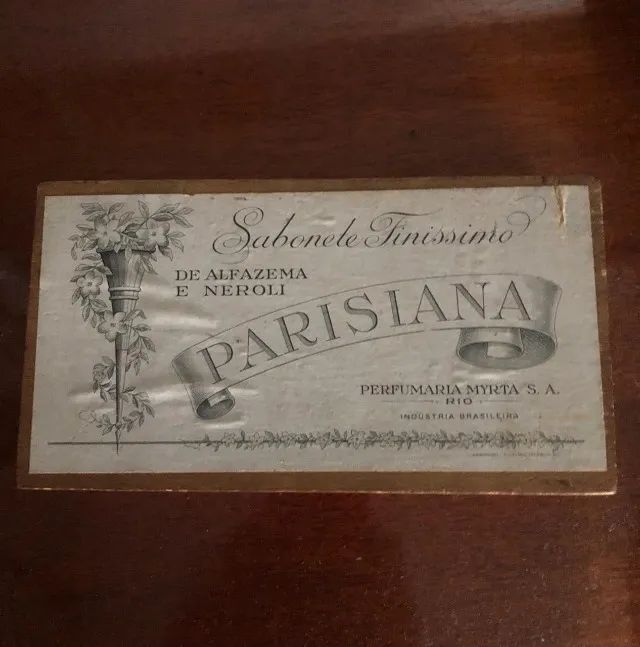 Antiga Caixa de Sabonete Parisiana - Foto 2