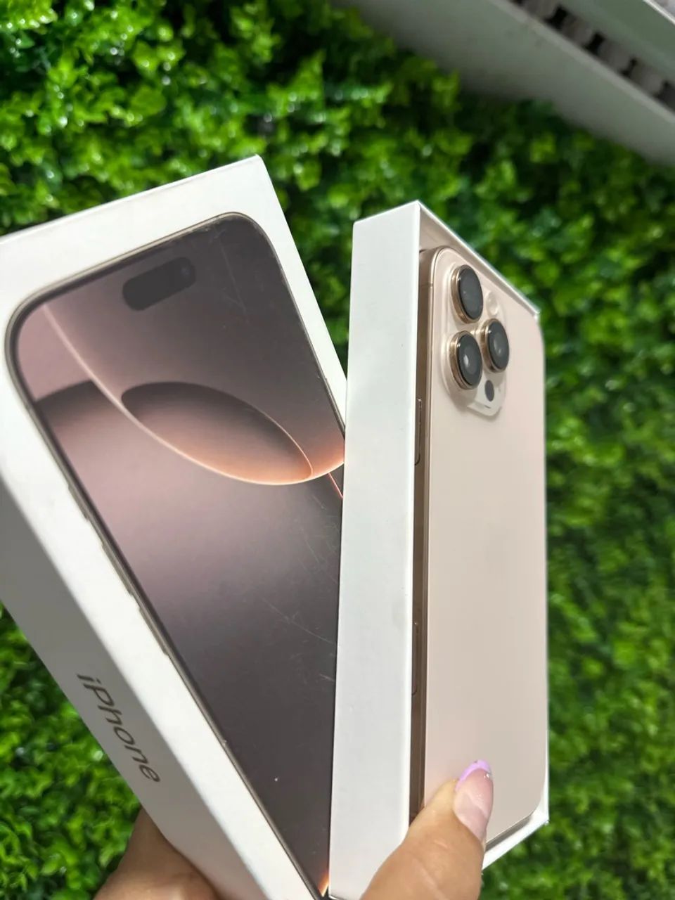iphone 16 pro max 512gb muito novo 