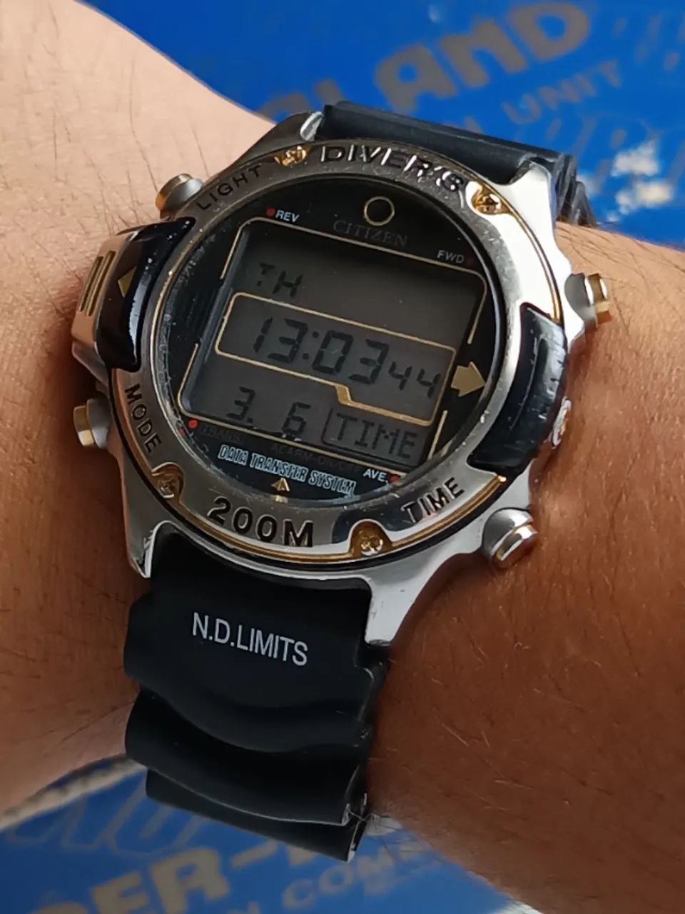 Citizen Promaster Hyper Aqualand vintage completo - Acessórios