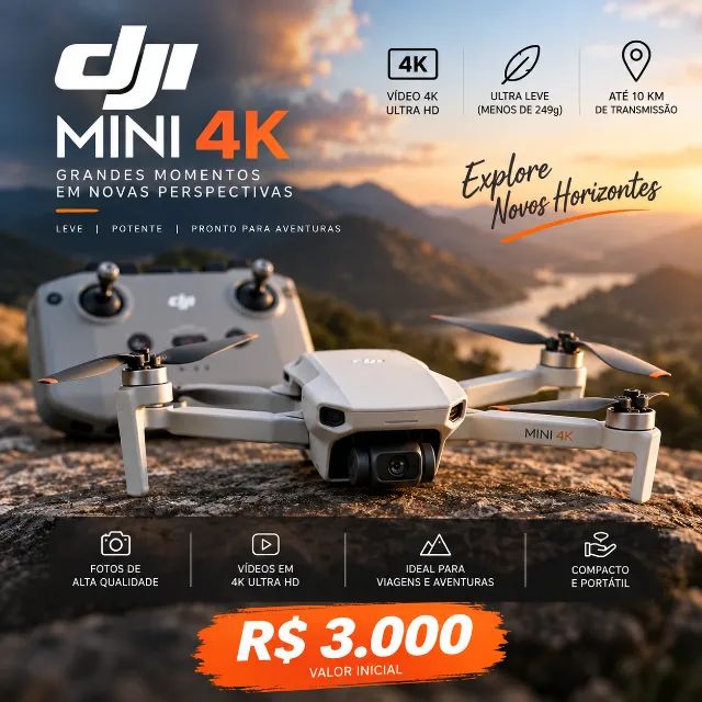Droje DJI Mini 4k