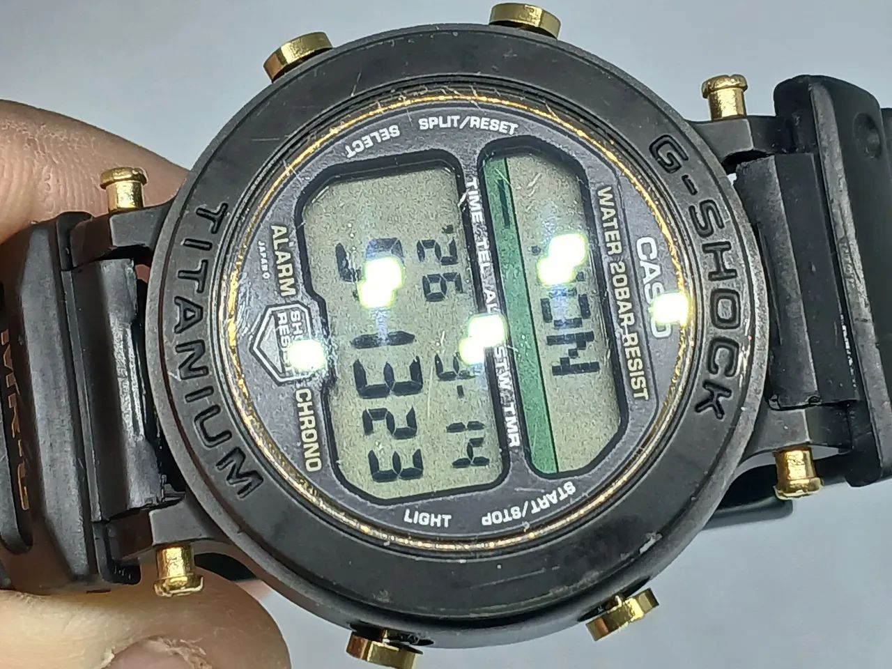 Casio MRG-1 Raríssimo série ouro 