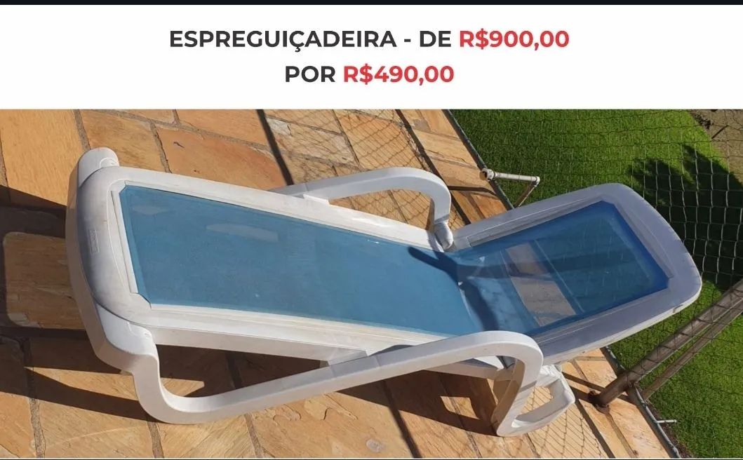 Espreguiçadeira Tramontina